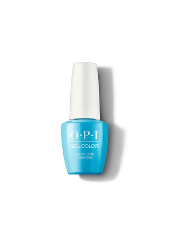 OPI OPI GEL COLOUR-TEAL THE COWS COME HOME[OPGCB54A] 935B1BE30C0784GS_1