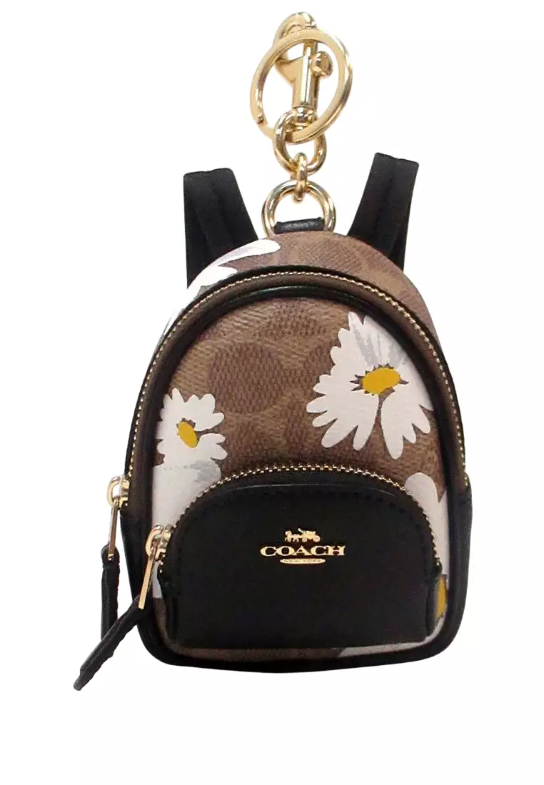 coach chain backpack COACH, Womens, Quilted Tabby Backpack, Black, One Size : Clothing, Shoes & Jewelry Refined Pebble Leather Zip Closure Fabric Lining Outside Zip Pocket Attached Split Key Ring And Dogleash Clip 3 1/4 (l) X 4 (h) X 1 1/2 (w) Style No Flower Coach Chain Backpack Coach