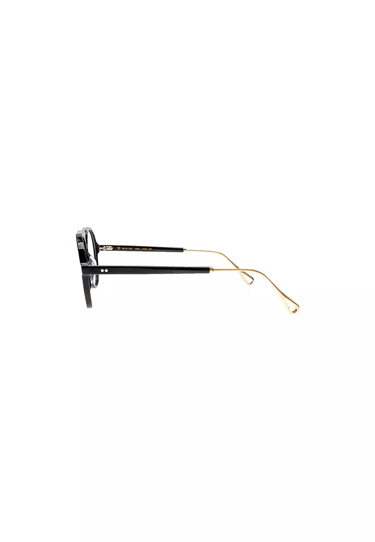 Hiro (Acetate Eyeglasses) Anti-Radiation Computer Eyeglasses for Women/Men - Dark Ink