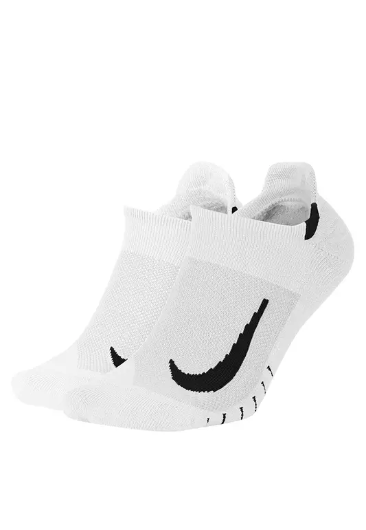 2-Pair Multiplier No Show Socks