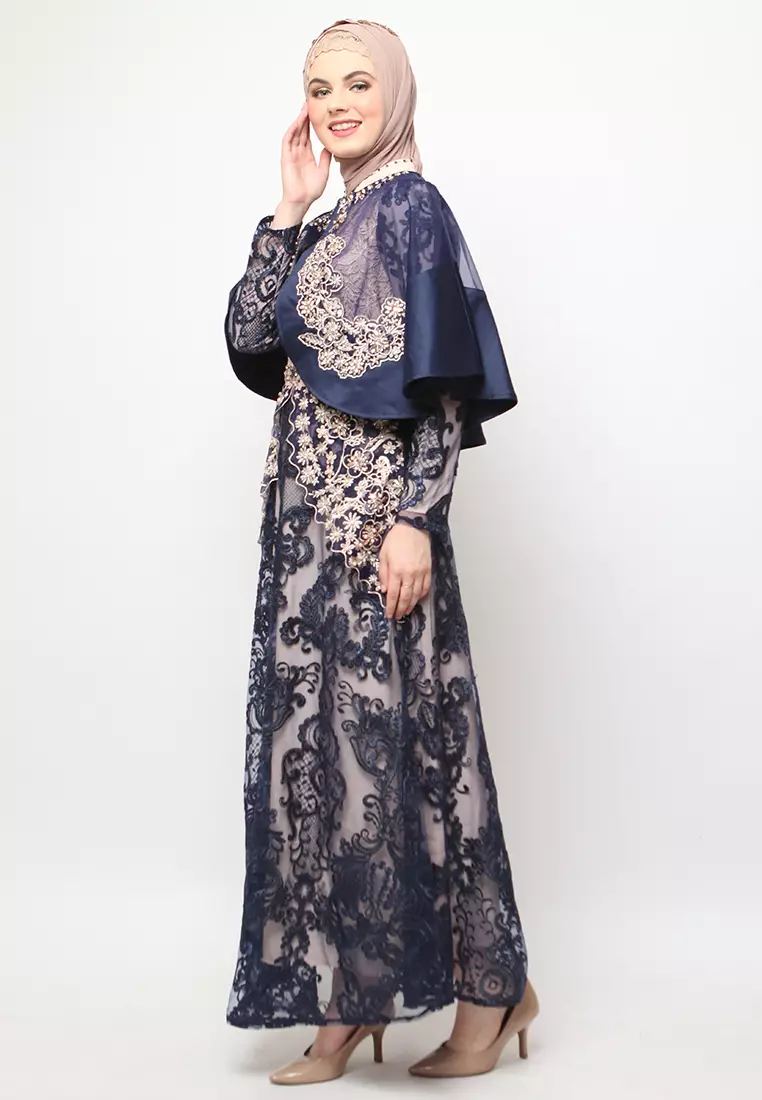 Bibiq Gamis Organza Tile