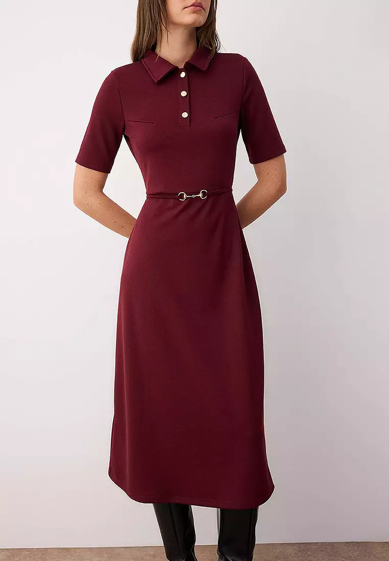 A-Line Midi Dress