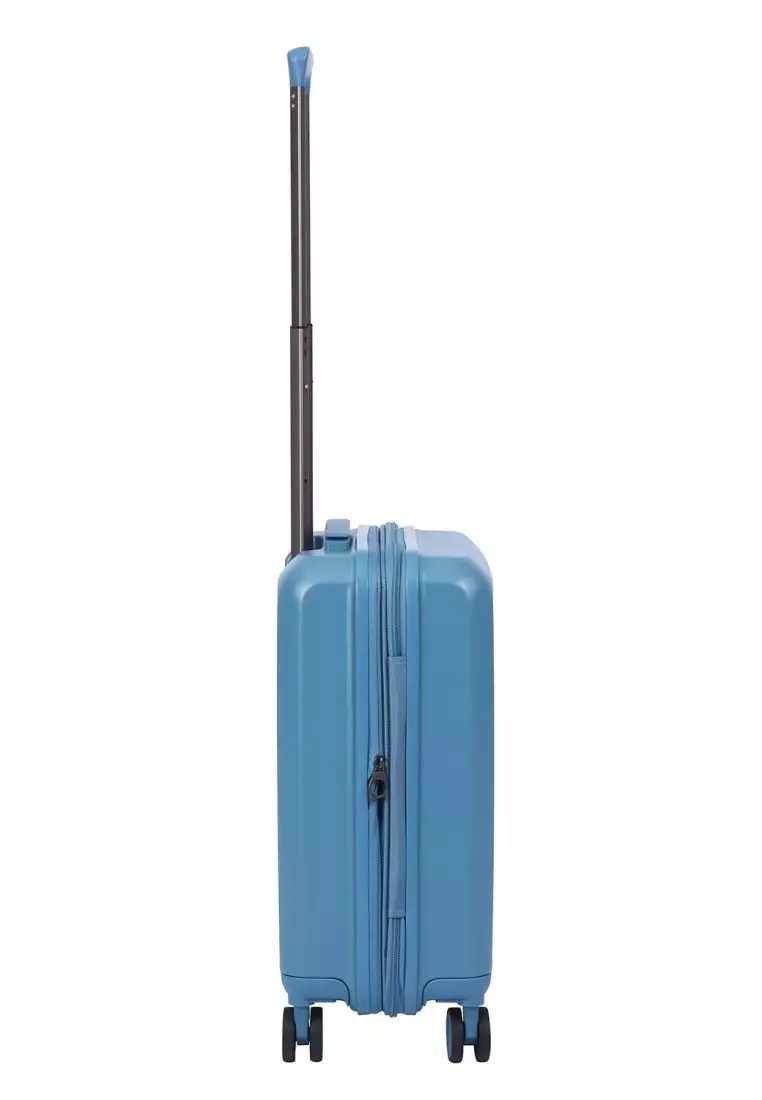 Crossing VIVE Polycarbonate Expandable Carry On Luggage V2 - Blue
