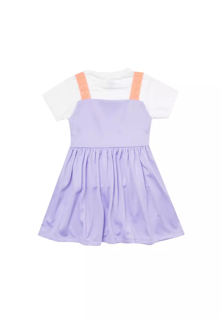 Girl Plain Lace Standart Dress