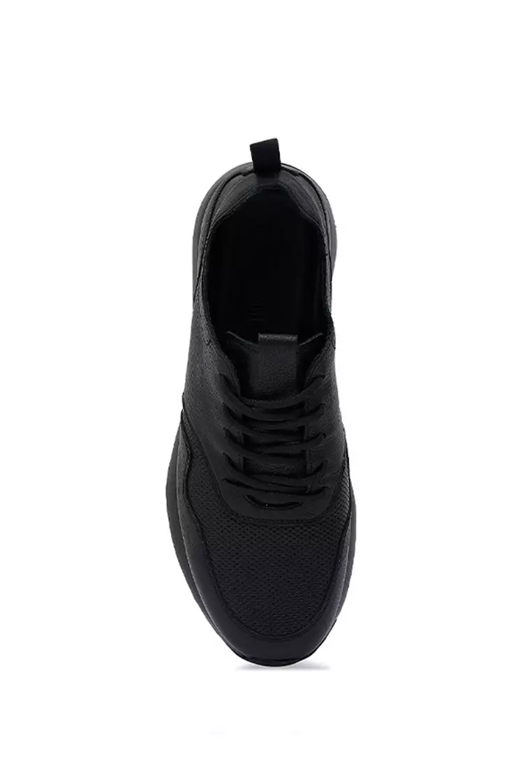 Sepatu Casual Sneakers Pria Gino Mariani Egiro Black