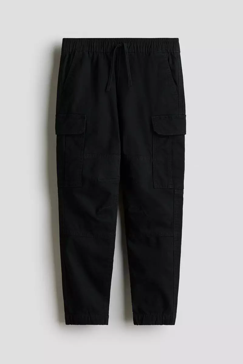 Cotton cargo joggers
