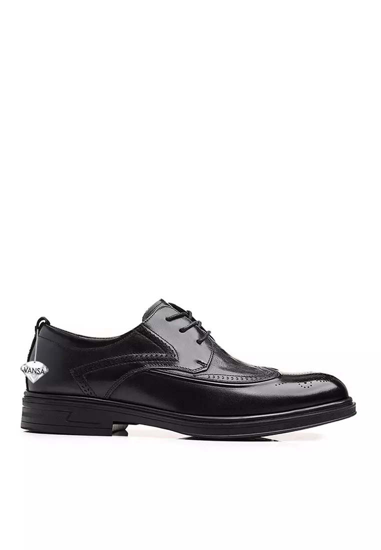 Discount on Twenty Eight Shoes  shoes - SKU: VANSA Top Layer Cowhide And Sheep Leather Carved Business Shoes VSM-F-9026
