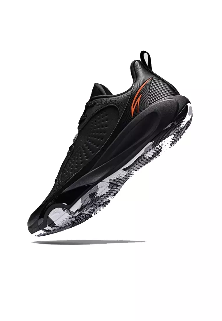 ANTA Men Basketball Shoes - Black/Orange