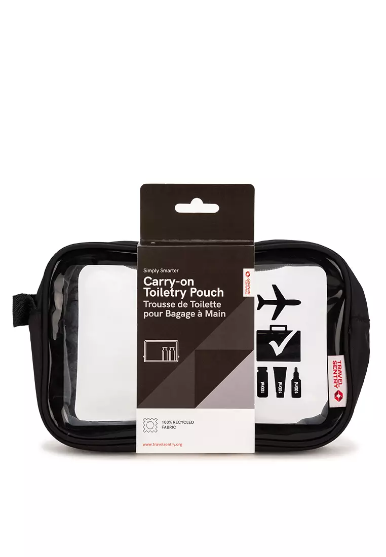 Carry-On Toiletry Bag Black