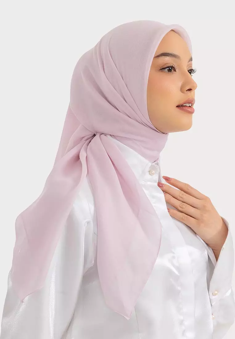 Ria Miranda Baby Pink Rarina Scarf