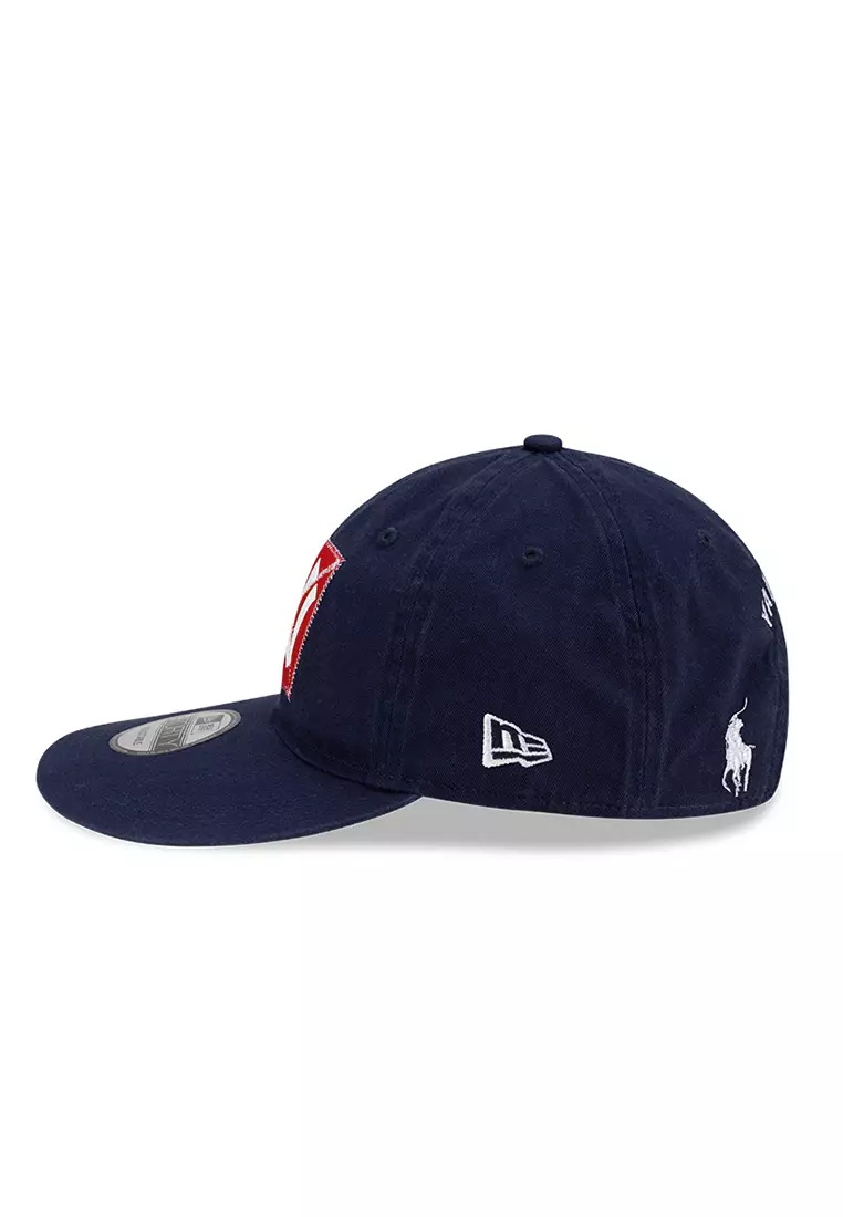Ralph Lauren (ONLINE EXCLUSIVE) New York Yankees Navy 9FORTY Long Bill Adjustable Cap