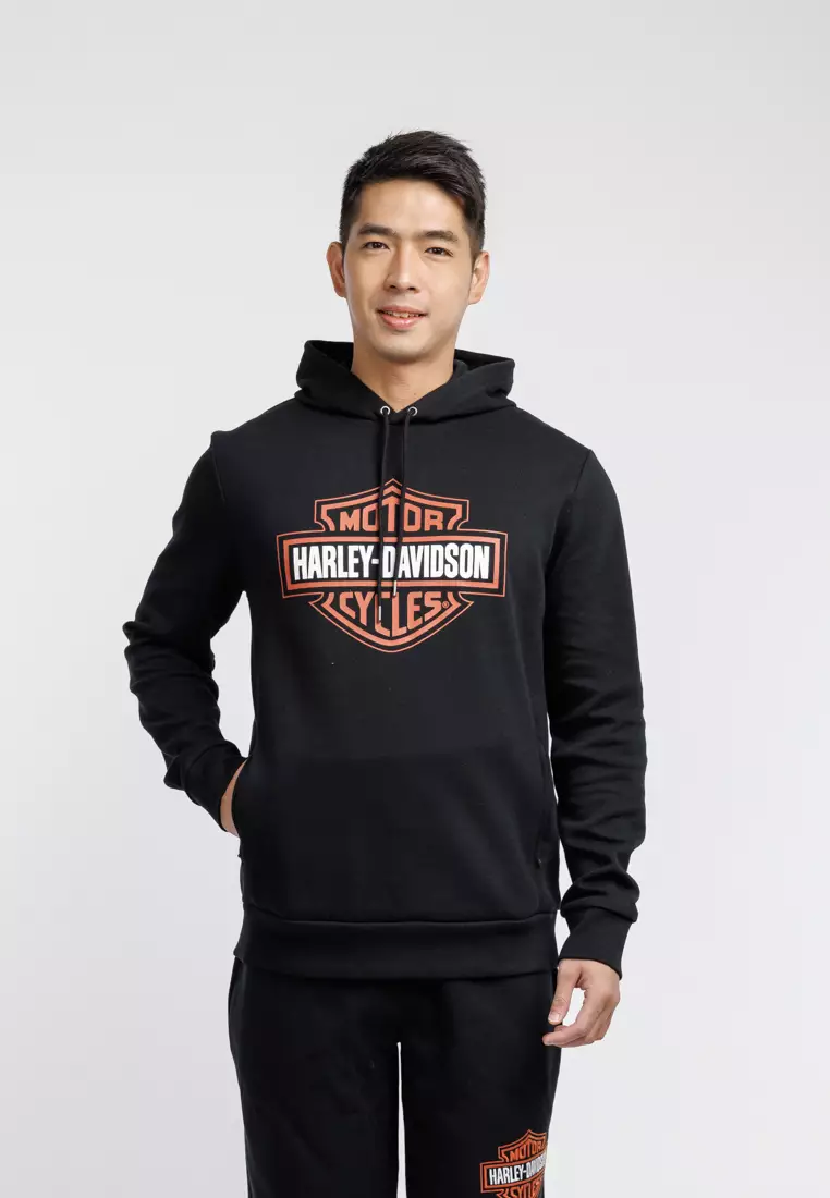 Buy Harley-Davidson Harley-Davidson Bar Shield Tech Hoodie