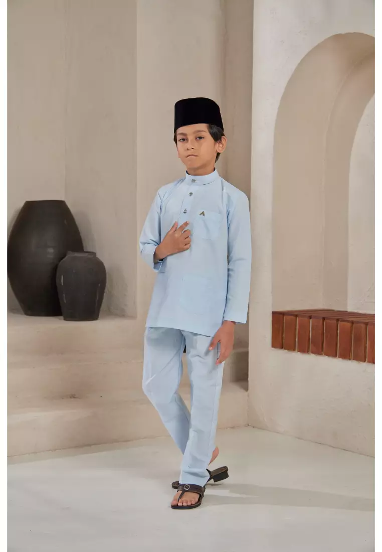 Baju Melayu Moden Cekak Musang for Kids