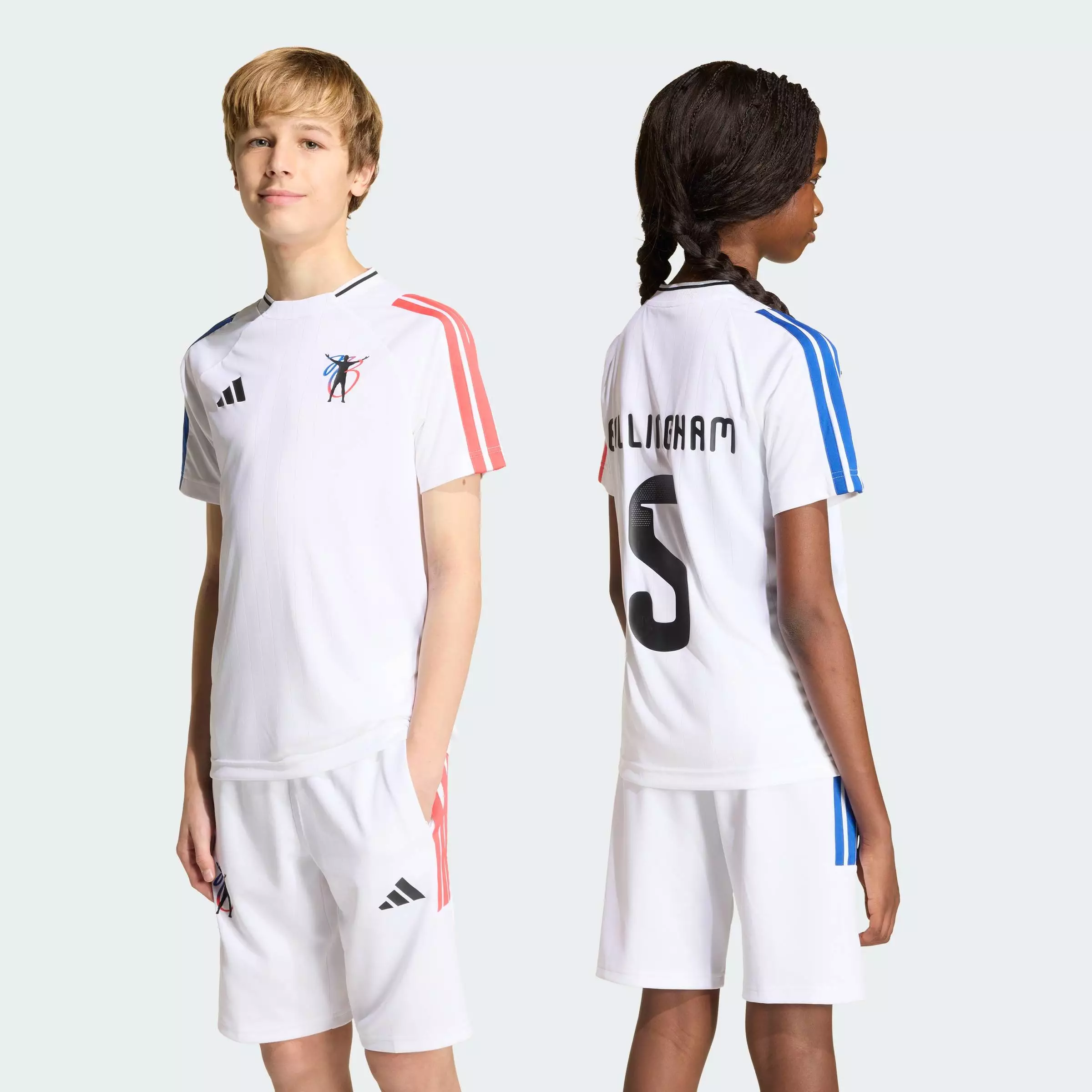 Football Jude Bellingham Training Tee Kids Unisex White KD8965