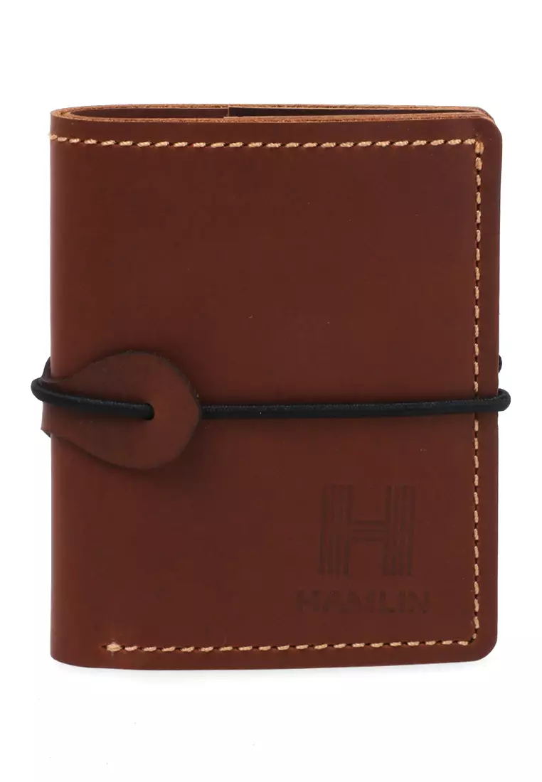 Zackly Card Holder Wallet Dompet Kartu Vintage Style Handmade Material Leather ORIGINAL - Tan