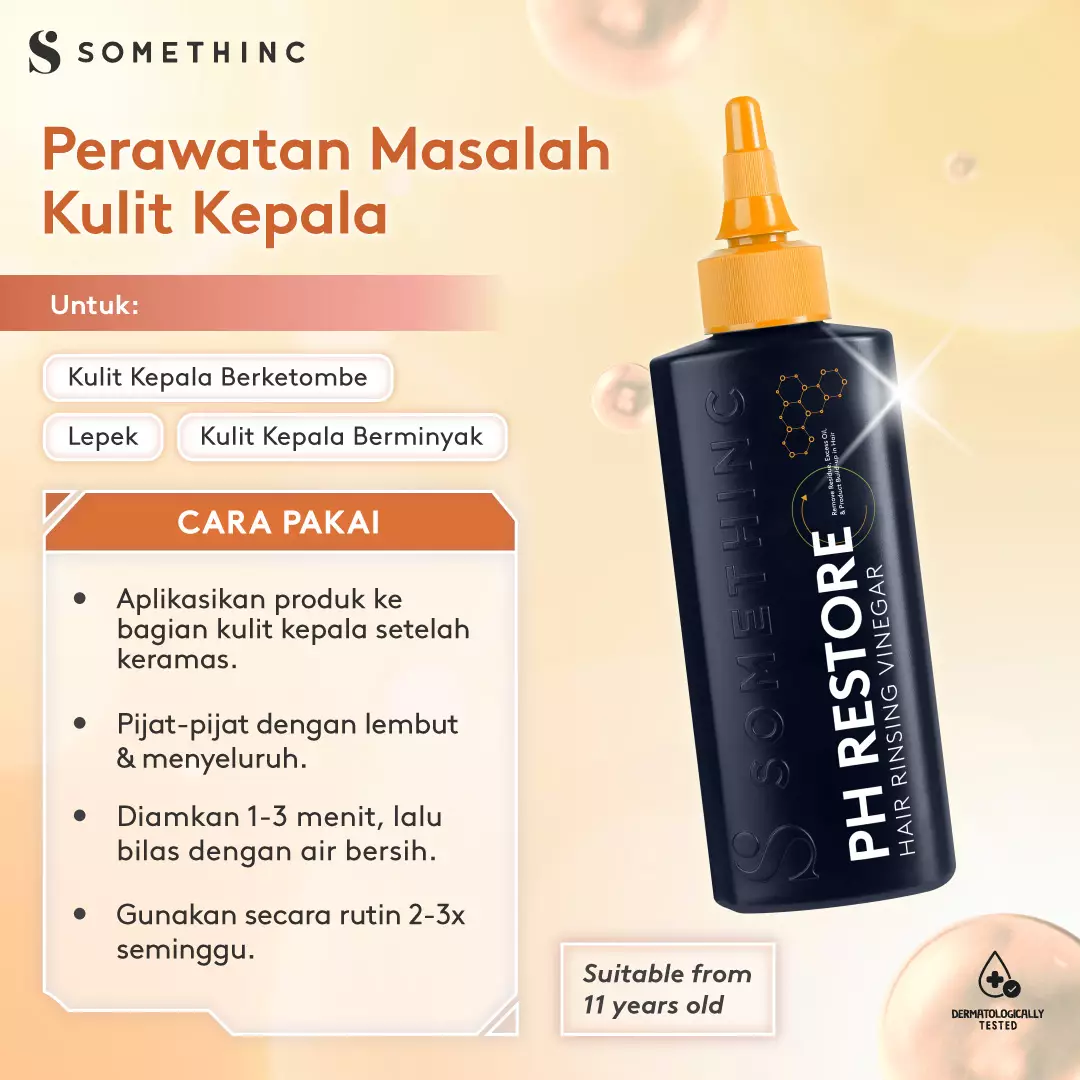 SOMETHINC pH Restore Hair Rinsing Vinegar