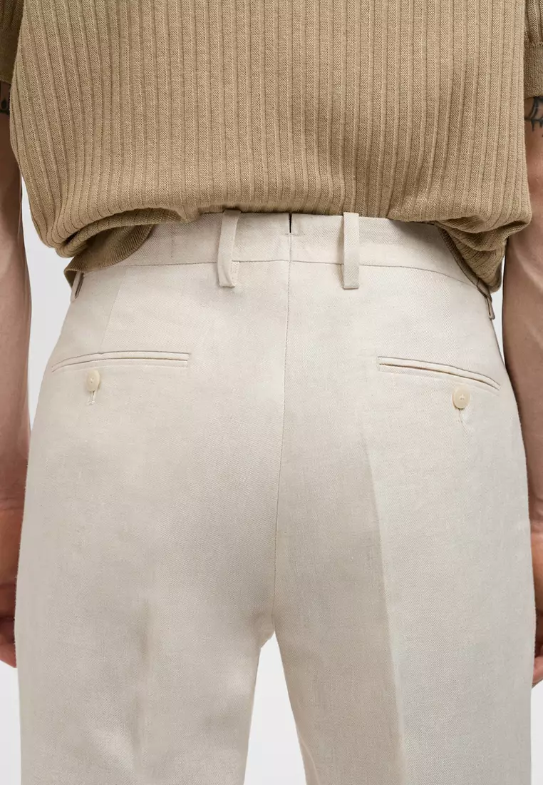 Slim Fit Suit Pants