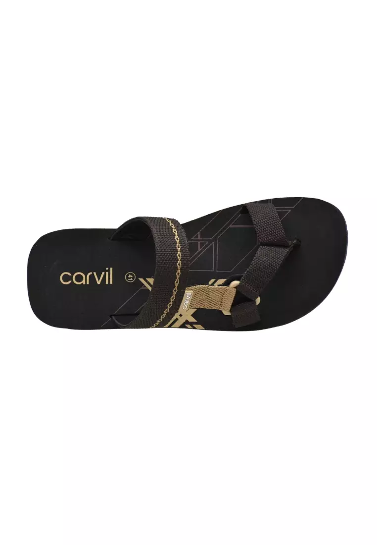 Carvil Sandal Pria Spextra-S16 M Brown/Beige