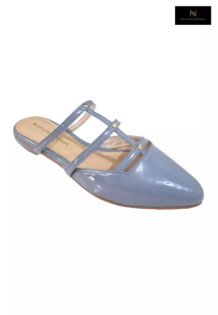 Nicholas Edison Flat Nabila Blue