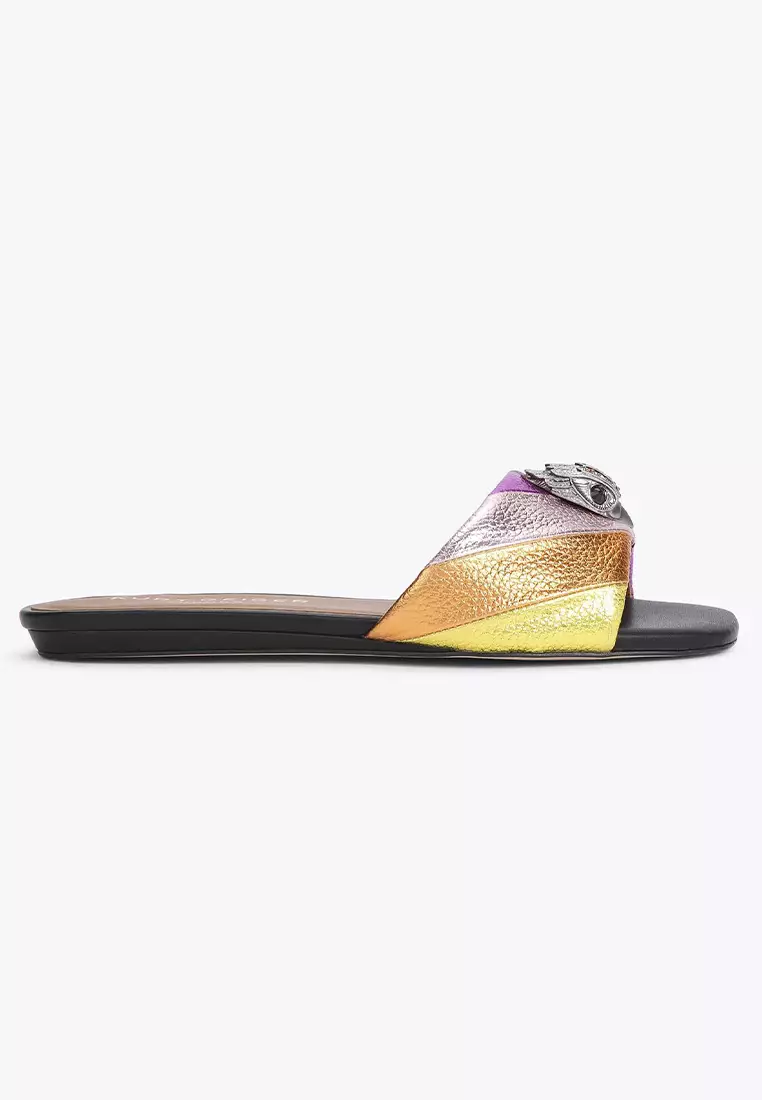 Discount on Kurt Geiger  shoes - SKU: Kensington Flat Sandal Multicolor