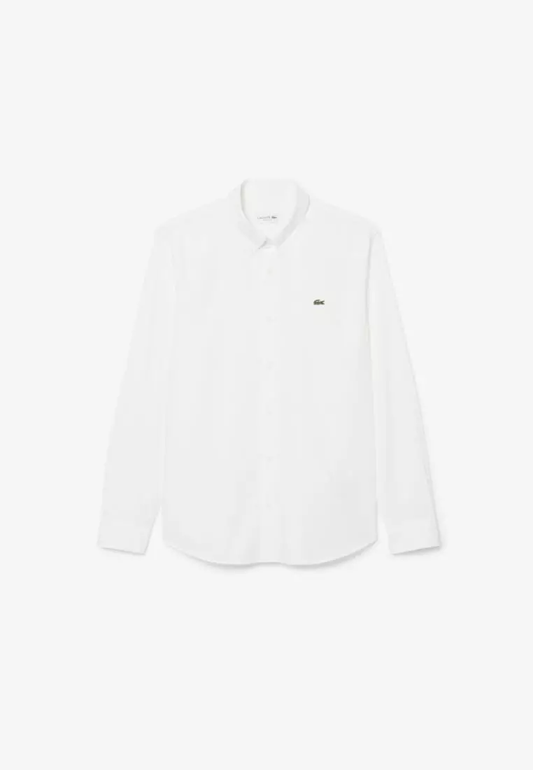 Regular Fit Stretch Poplin Shirt