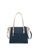 Valentino Creations blue Sabrine Color-block Handbag 72EFFAC6BC6568GS_3