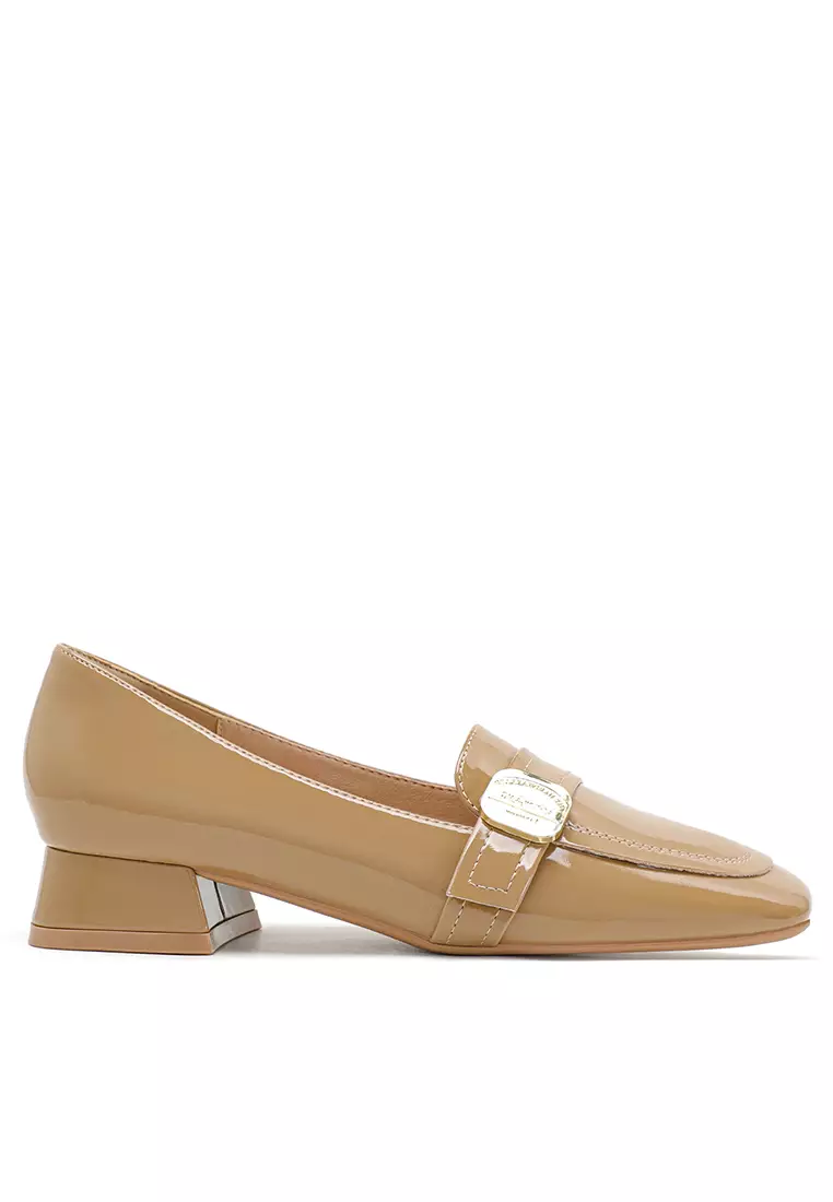 Discount on Twenty Eight Shoes  shoes - SKU: 3cm Patent Leather Buckle Loafers By3102-5