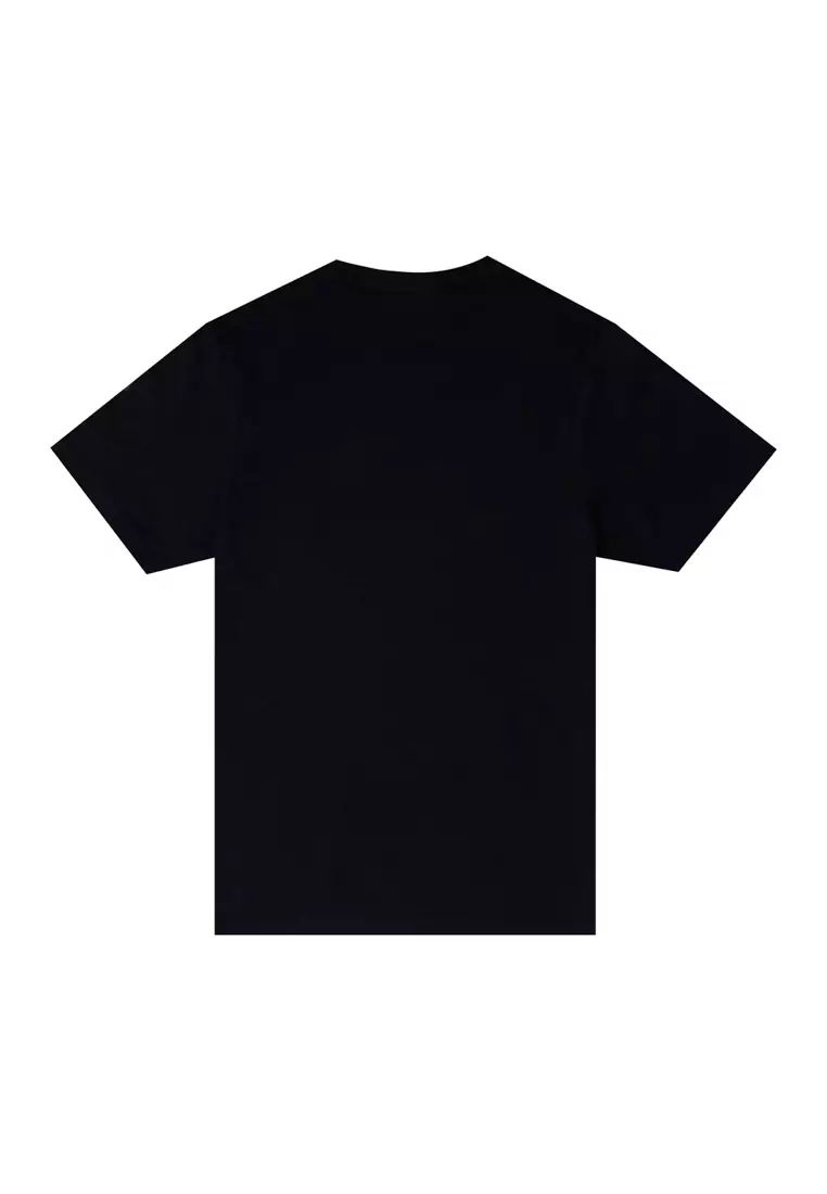 Mens Black Round Neck T-Shirt