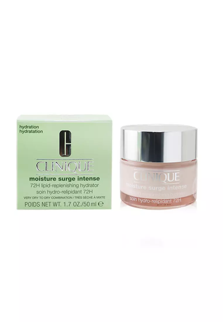 CLINIQUE - Moisture Surge Intense 72H Lipid-Replenishing Hydrator - Very Dry to Dry Combination 50ml/1.7oz