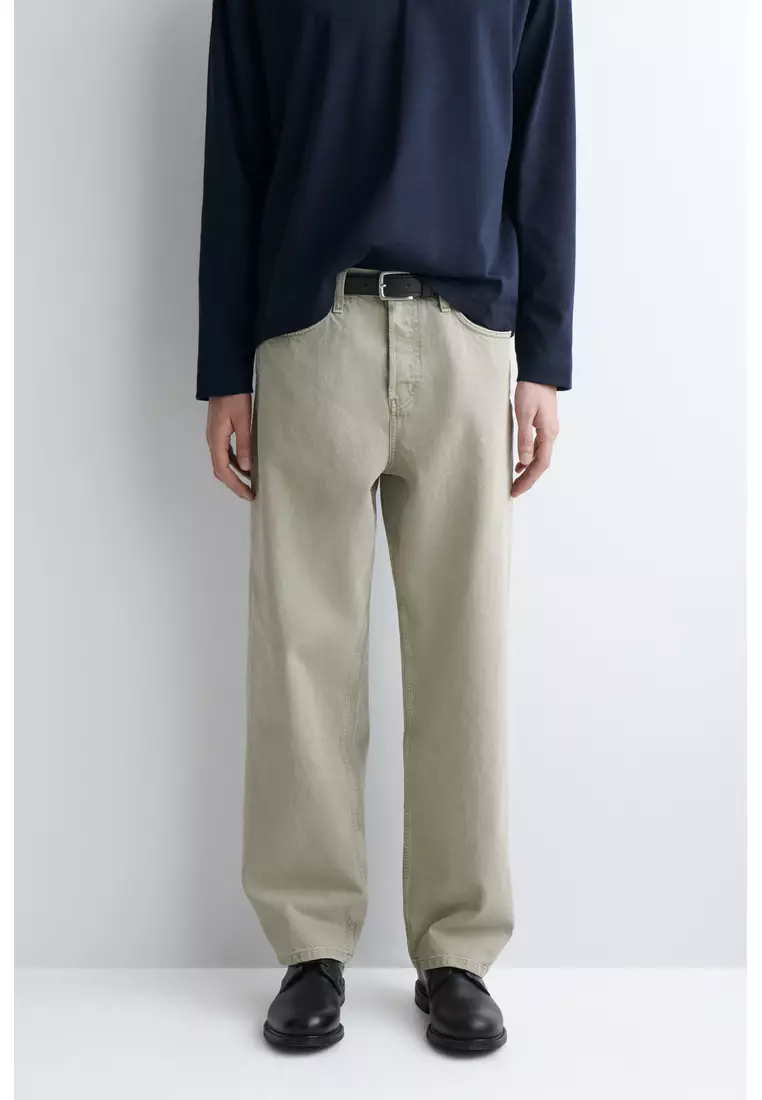 RIDER RELAXED-FIT STRAIGHT-LEG JEANS