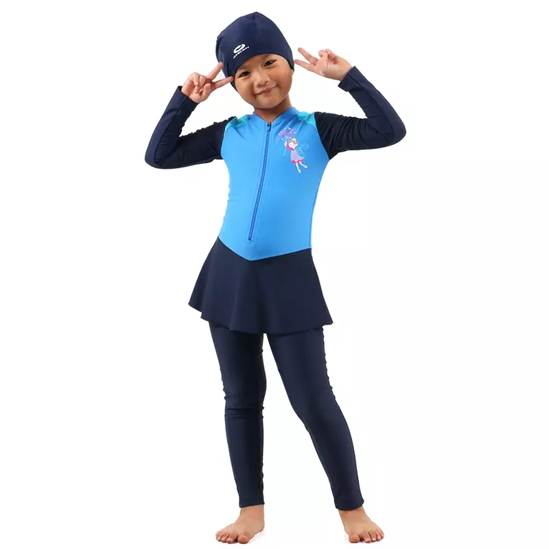 Pakaian Renang Anak Muslim  Girls Diving Muslim