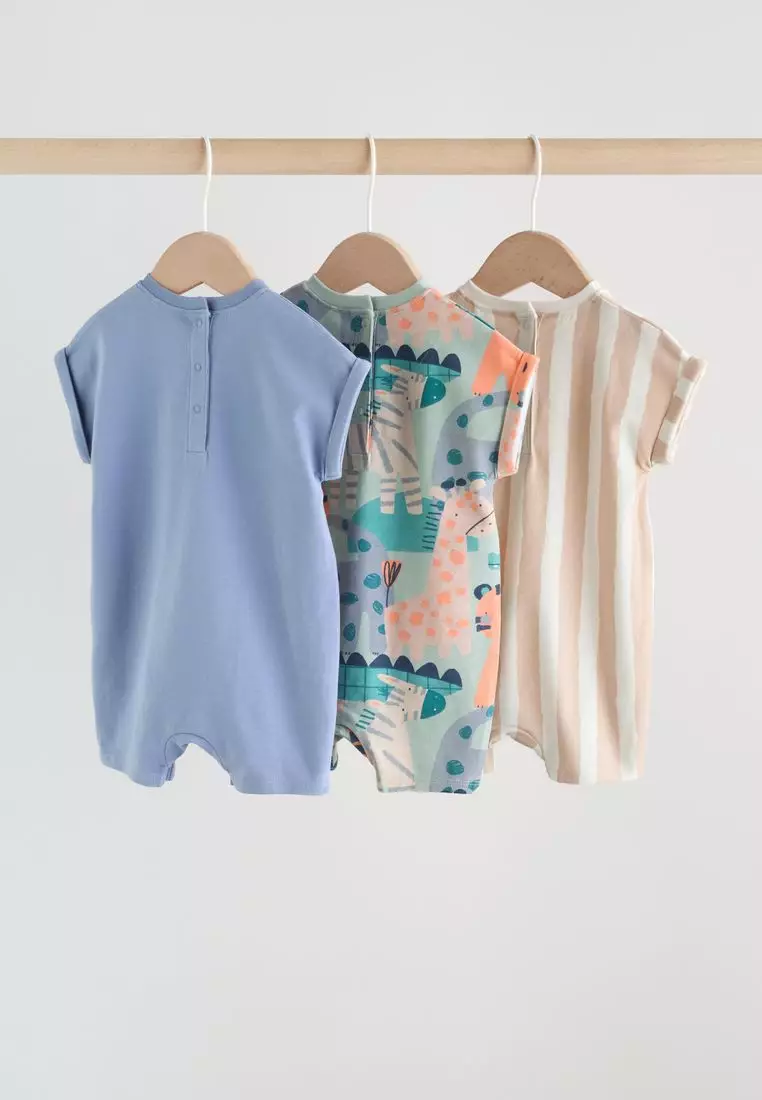 Jersey Baby Rompers 3 Pack
