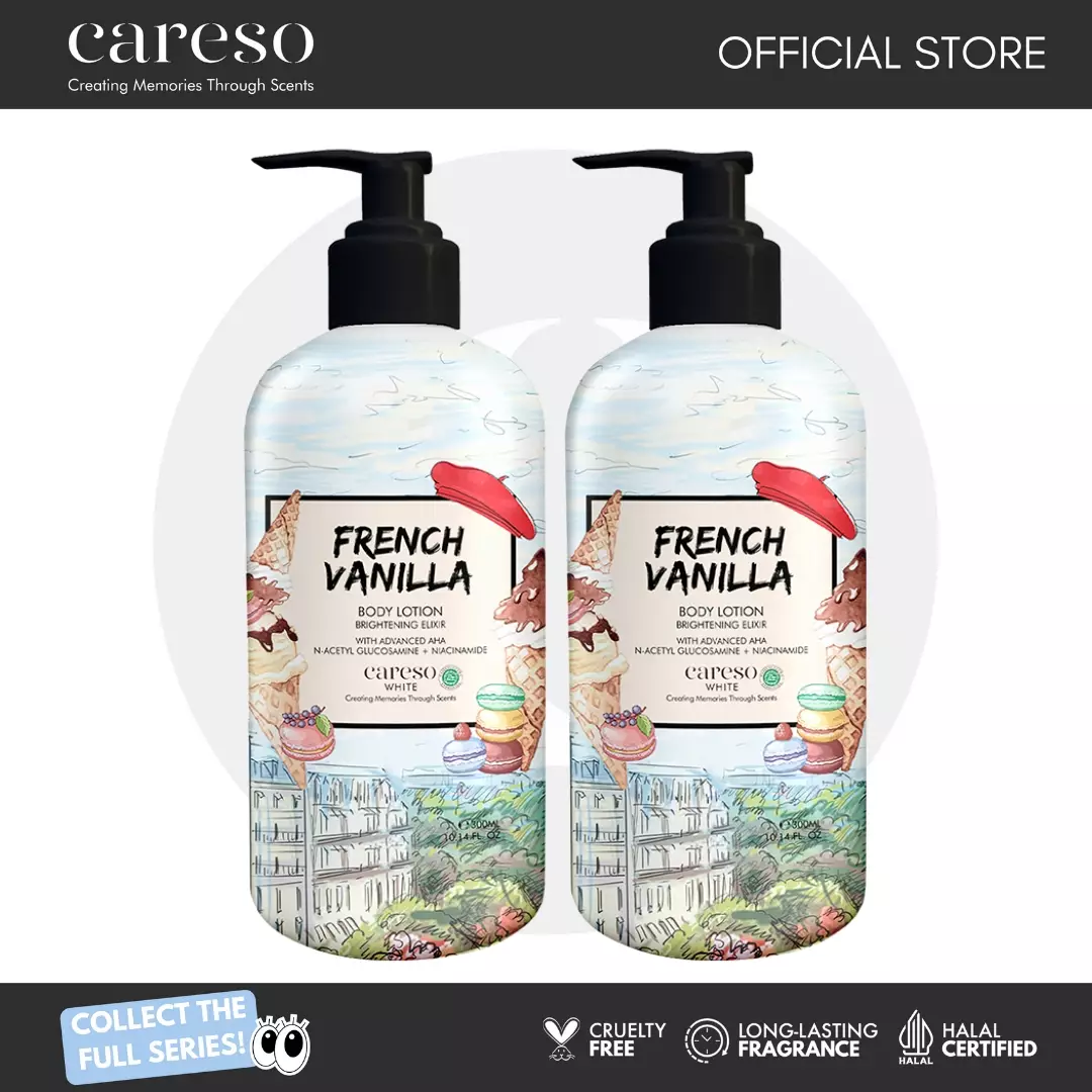 Double Combo French Vanilla Lotion - 300ml x 2