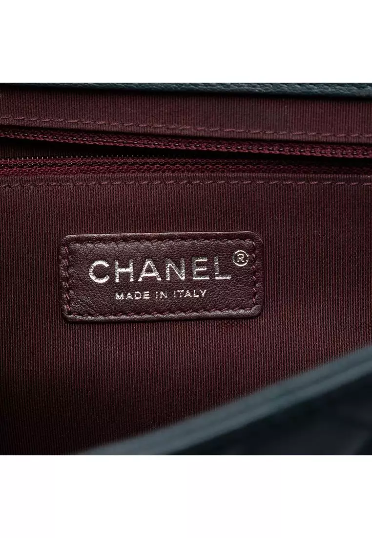 Pre-Loved Chanel Medium Quilted Goatskin Cc University Flap