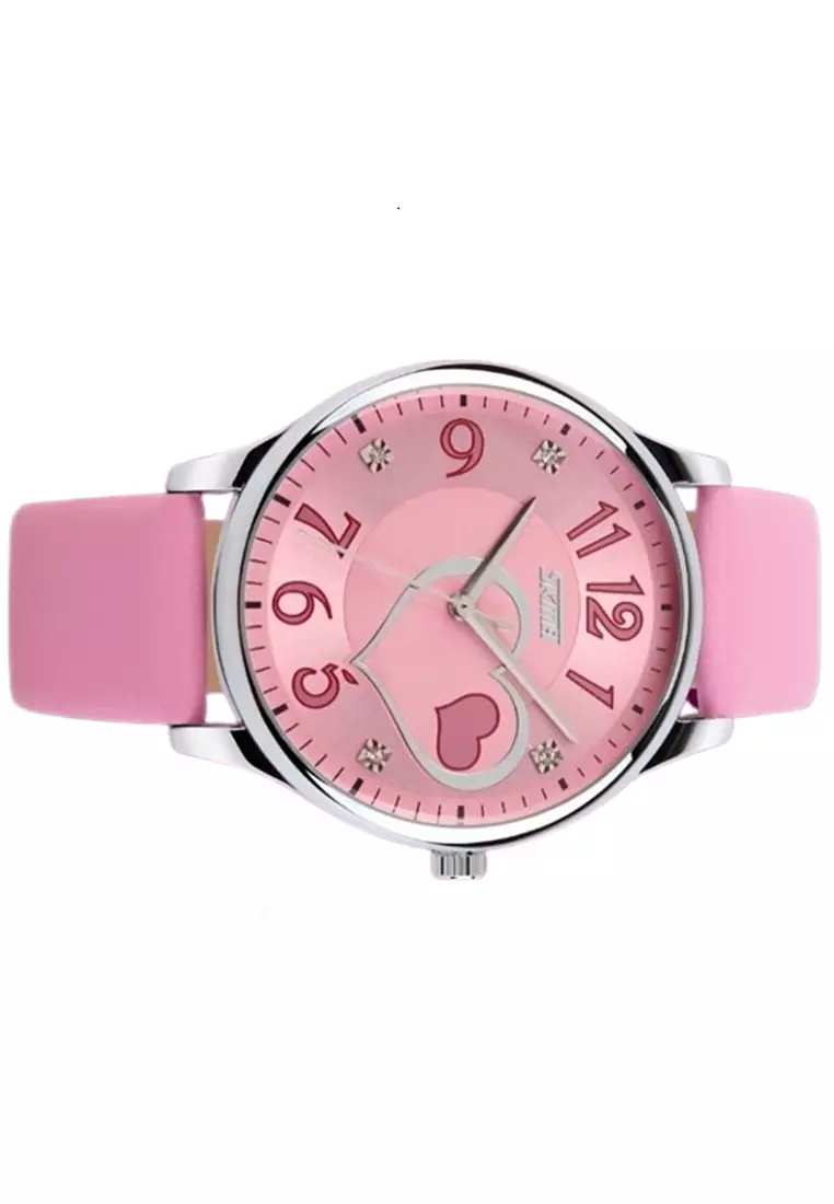 Jam Tangan Casual Analog Wanita Waterproof Strap Tali Material PU Leather PT04 ORIGINAL