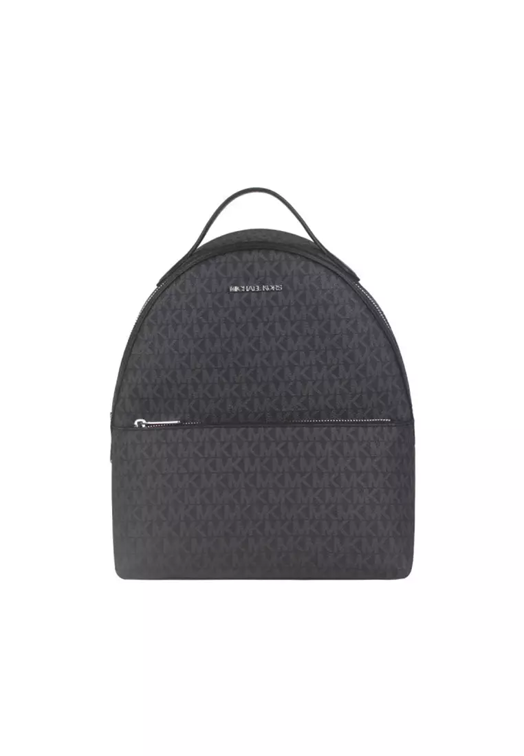 Womens Backpacks Michael Kors Black Leather Backpack Buy MICHAEL