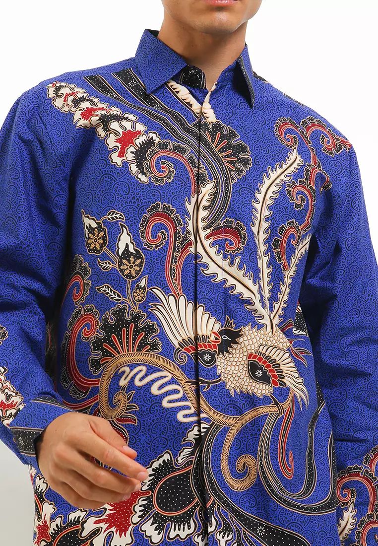 Cody Shirt Batik Kemeja Panjang Katun Pria
