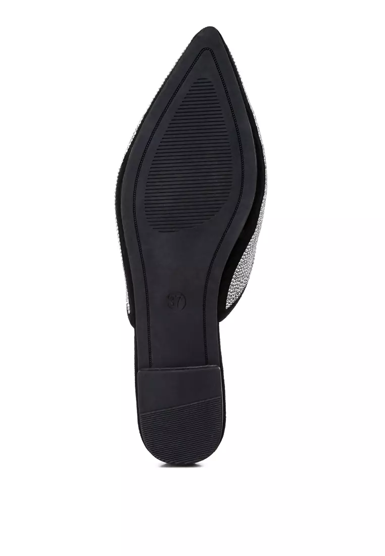 Bagal Berlian Imitasi Hitam