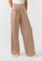 Touche Prive brown Elastic Waist Checked Trousers 20B72AAE11D3CFGS_5