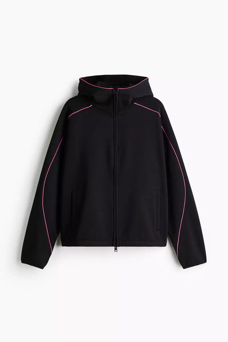 Loose Fit Zip-through hoodie