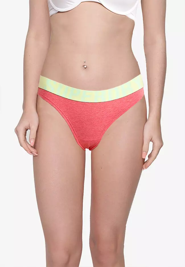 Buy Superdry Organic Cotton Large Logo Bikini Bottom 2024 Online