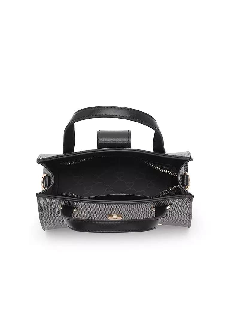 Women's Top Handle Bag / Sling Bag / Crossbody Bag / Shoulder Bag (Tas Tangan Wanita / Tas Selempang Wanita / Tas Bahu Wanita) - Hitam