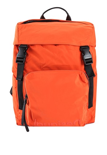 orange backpack