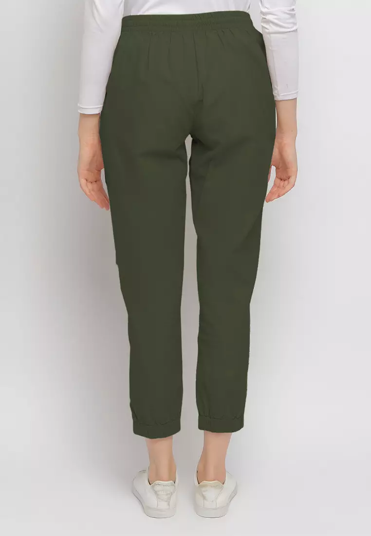 Flamoush Wataru Green Pants Jogger