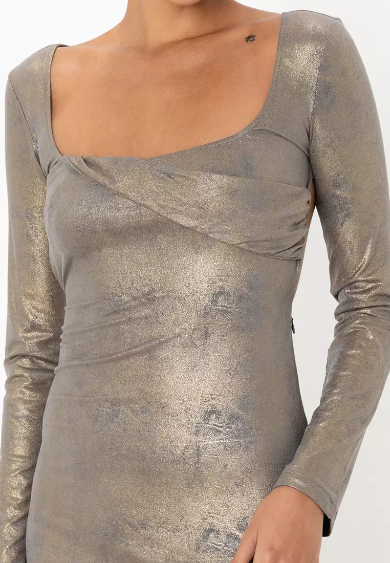 Fitted Midi Dress