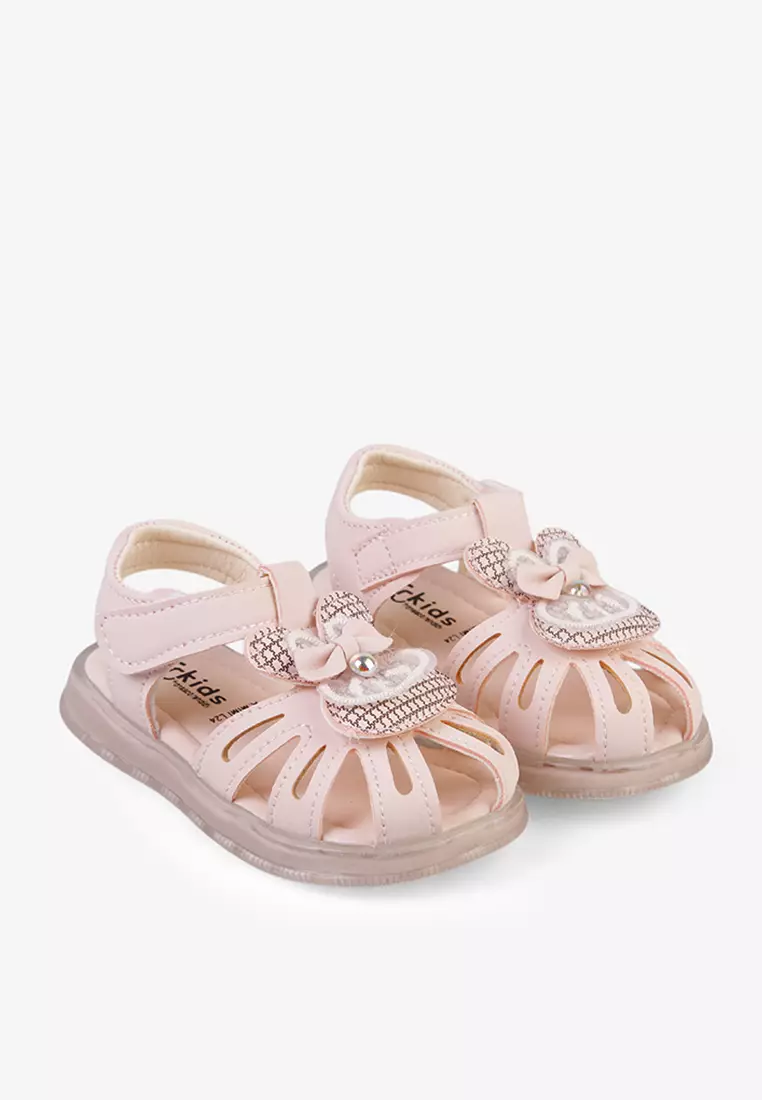 Sepatu Flat Shoes Anak Perempuan Pre Walker prewalker A.Mimi in Pink - Fransisca Renaldy