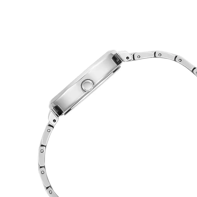 Jam Tangan Wanita Guess Rumour GW0613L1 Ladies Black Dial Stainless Steel Strap