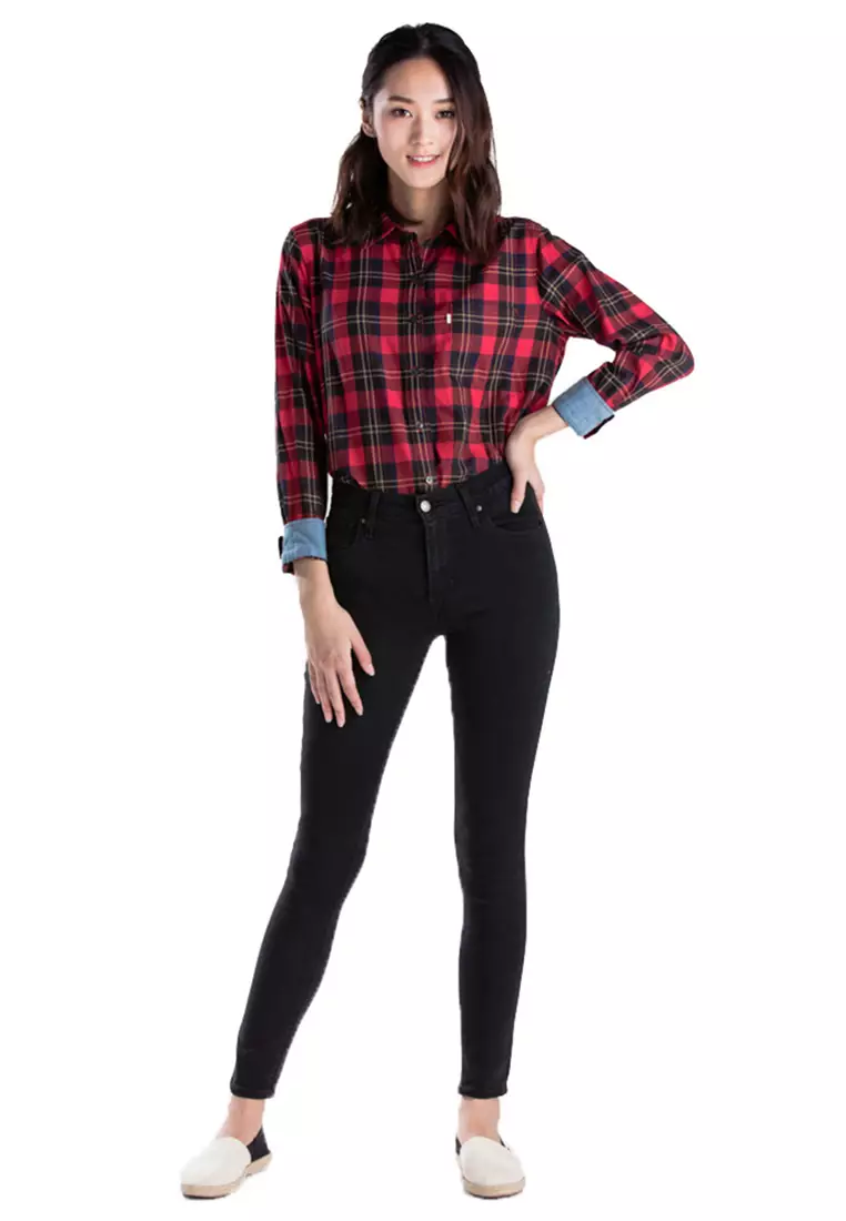 Levi's 721 High Rise Skinny Soft Black (18882-0024)