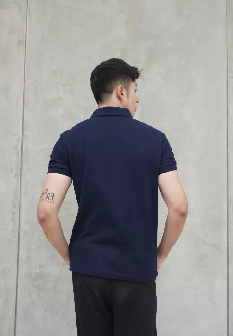 Kale MAX POCKET NAVY / Kaos Polo Pria / Kaos Pria / Kaos kerah / Polo Shirt Slim Fit