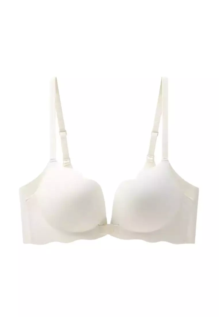 3 Pack Miley Wireless Bra Bundle - Brown, Pink, White